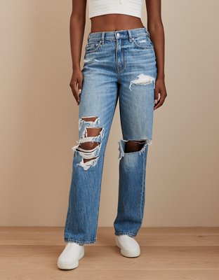 AE Super High-Waisted Baggy Straight Jean