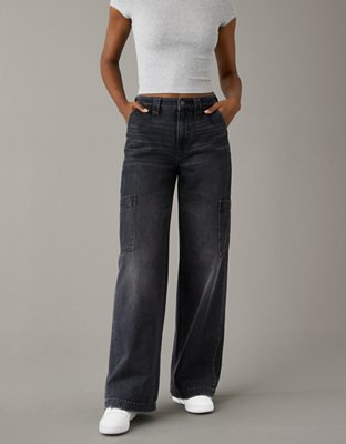 No Boundaries Juniors' Pull-On Jeggings Looks Black Leather Jeans Back  Pockets