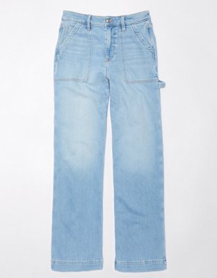 AE Dreamy Drape Super High-Waisted Baggy Wide-Leg Jean