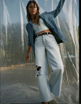 Women's Jeans: Baggy, Flare, Mom, Bootcut & More