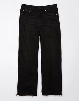 Off-White high-waist wide-leg jeans - Black