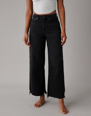 AE Strigid Super High-Waisted Baggy Wide-Leg Ankle Jean