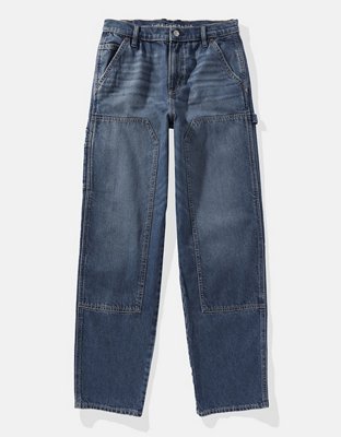 AE Strigid Super High-Waisted Baggy Straight Cargo Jean