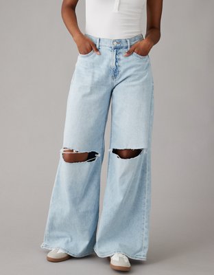 Is That The New High Waisted Ripped Wide Leg Jeans ??