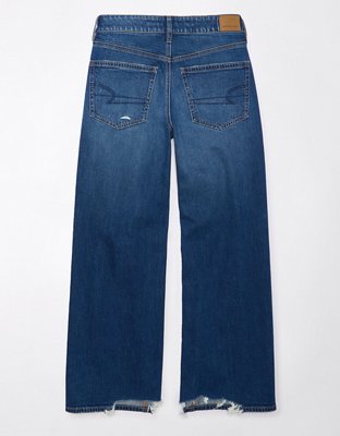 AE Strigid Super High-Waisted Baggy Wide-Leg Ankle Jean