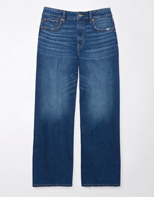 AE Strigid Super High-Waisted Baggy Wide-Leg Ankle Jean