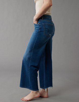 AE Strigid Super High-Waisted Baggy Wide-Leg Ankle Jean