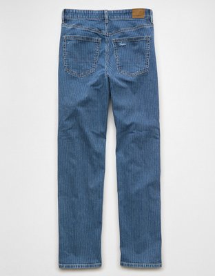 AE Stretch Super High-Waisted Baggy Straight Jean