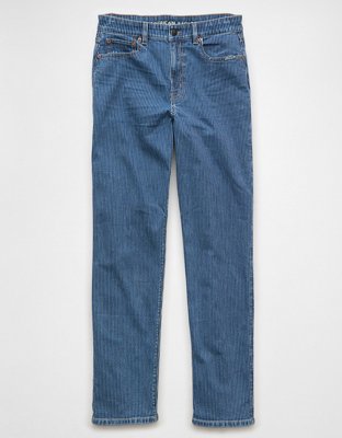 AE Stretch Super High-Waisted Baggy Straight Jean