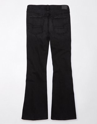 AE Strigid Ripped Low-Rise Baggy Flare Jean