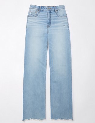 AE Dreamy Drape Super High-Waisted Baggy Wide-Leg Jean