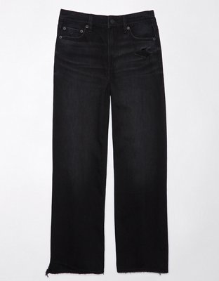 AE Strigid Super High-Waisted Baggy Wide-Leg Ankle Jean