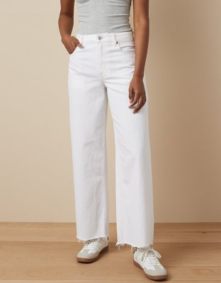 AE Strigid Super High-Waisted Baggy Wide-Leg Ankle Jean