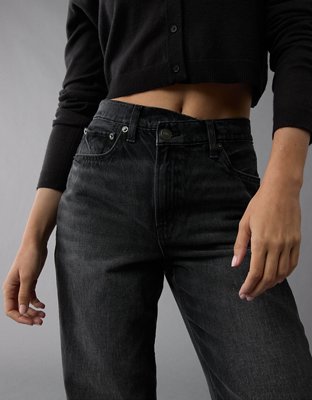 AE Strigid Super High-Waisted Baggy Straight Jean