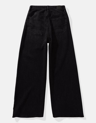 AE Stretch Super High-Waisted Ultra Wide-Leg Jean