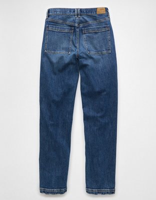 AE Stretch Super High-Waisted Baggy Straight Utility Jean