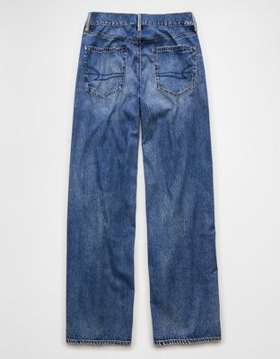 Женские джинсы American Eagle AE x Aerie DBL Take Super High-Waisted Baggy Wide-Leg Pant — фото 4