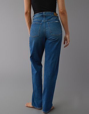 AE Strigid Super High-Waisted Baggy Straight Jean