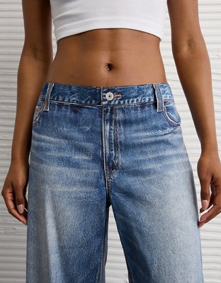 AE DBL Take Super Mid-Rise Baggy Wide-Leg Pant