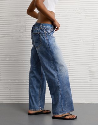 AE DBL Take Super Mid-Rise Baggy Wide-Leg Pant