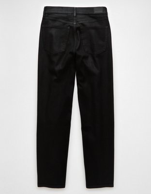 AE Stretch Coated Super High-Waisted Baggy Straight Jean