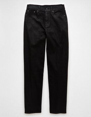 AE Stretch Coated Super High-Waisted Baggy Straight Jean