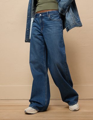 Low rise wide leg jeans hotsell