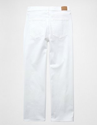 AE Strigid Wide-Leg Jean Holgado Cintura Super Alta
