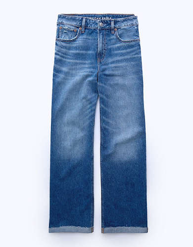 AE Dreamy Drape Ripped Low-Rise Baggy Flare Jean AE Dreamy Drape Ripped Low-Rise Baggy Flare Jean