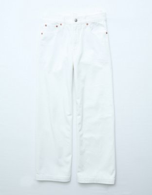 AE Dreamy Drapey Stretch Super High-Waisted Baggy Wide-Leg Jean