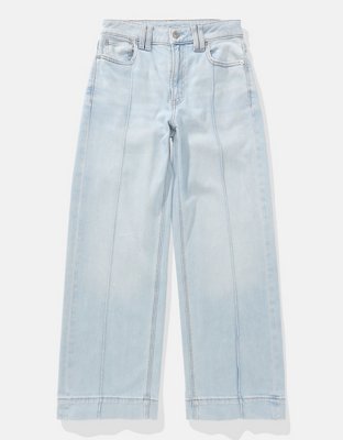 AE Dreamy Drapey Stretch Super High-Waisted Baggy Wide-Leg Jean