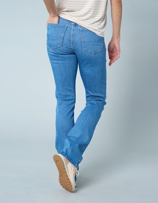 AE Dreamy Drapey Stretch Super High-Waisted Baggy Wide-Leg Jean