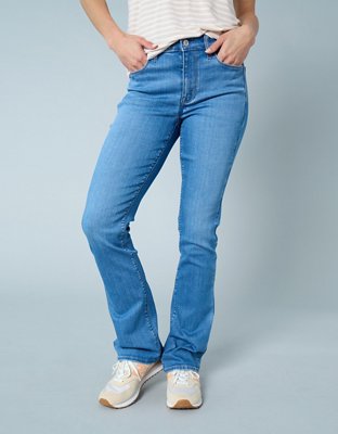 AE Dreamy Drapey Stretch Super High-Waisted Baggy Wide-Leg Jean