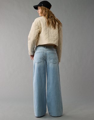 AE Strigid Low-Rise Ultra Wide-Leg Jean