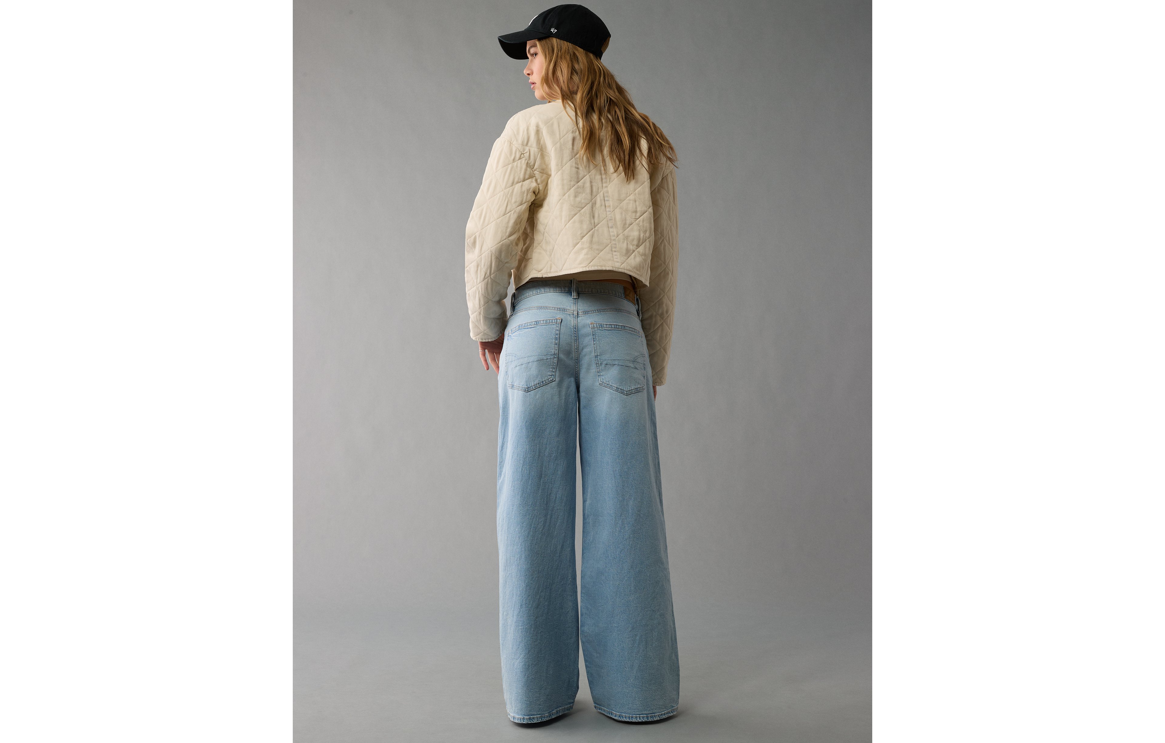 AE Low-Rise Baggy Ultra Wide-Leg Jean