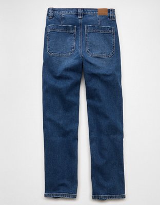 AE Strigid Super High-Waisted Baggy Straight Jean