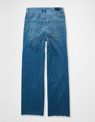 AE Dreamy Drapey Stretch Super High-Waisted Baggy Wide-Leg Jean