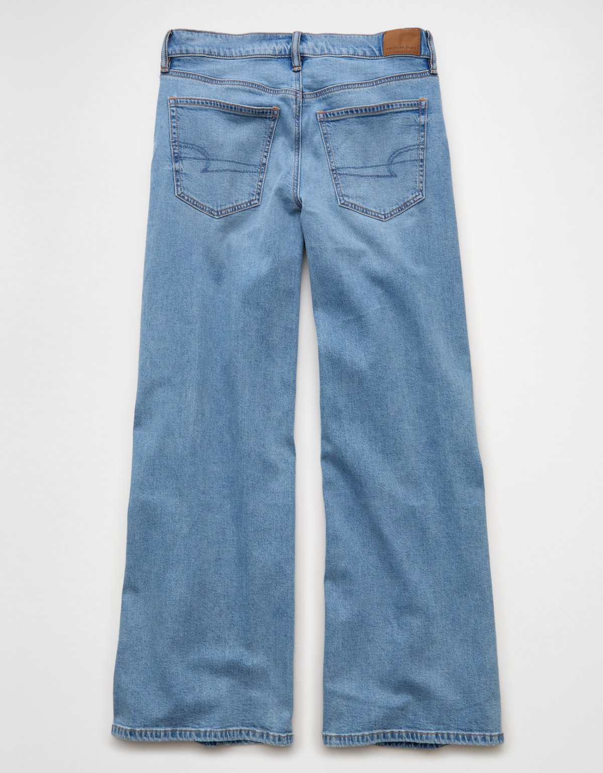 AE Dreamy Drape Stretch Low-Rise Ultra Wide-Leg Jean - image 5
