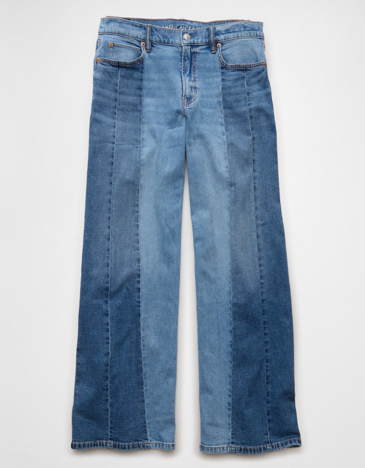 AE Dreamy Drape Stretch Low-Rise Ultra Wide-Leg Jean - image 4