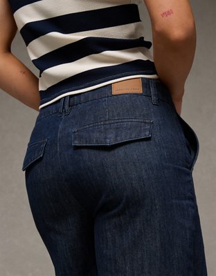 Женские брюки American Eagle AE Baggy Wide-Leg Trouser — фото 3