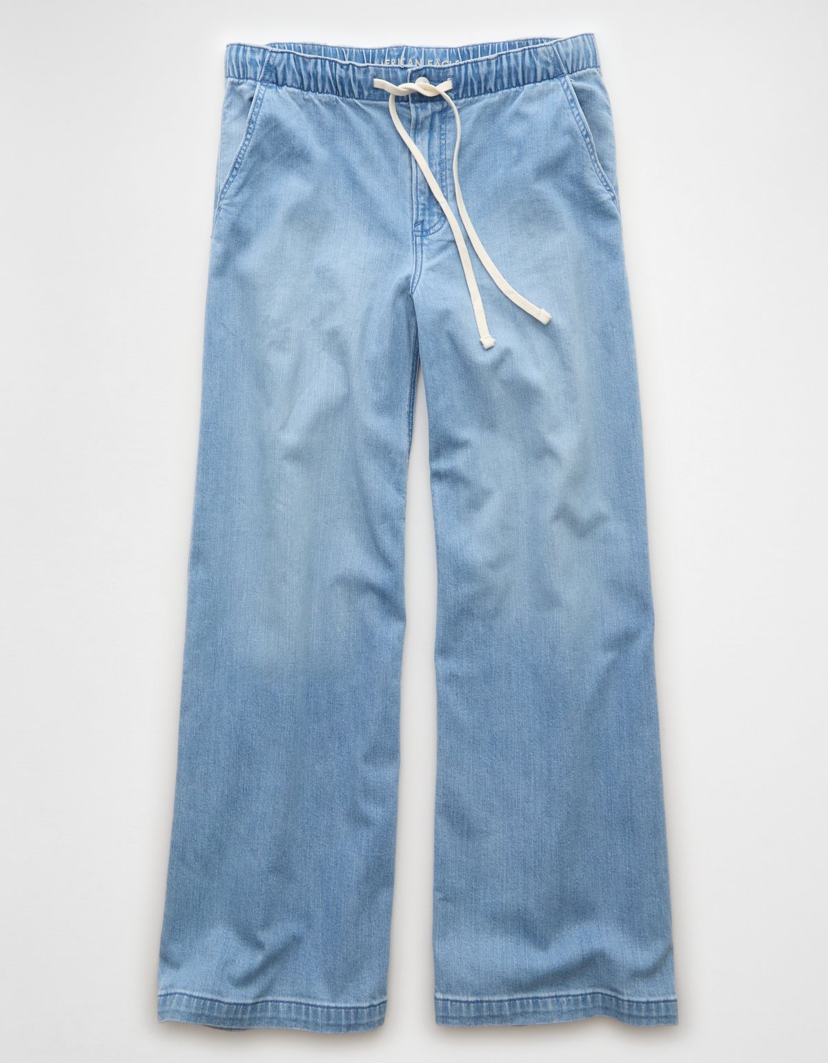 AE Dreamy Drape Low-Rise Ultra Wide-Leg Pull-On Jean - image 3