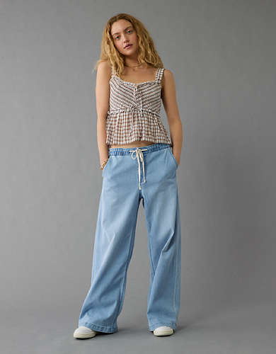 Women's Baggy Wide-Leg Jeans | American Eagle Women's Baggy Wide-Leg Jeans | American Eagle