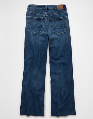 AE Dreamy Drapey Stretch Super High-Waisted Baggy Wide-Leg Jean