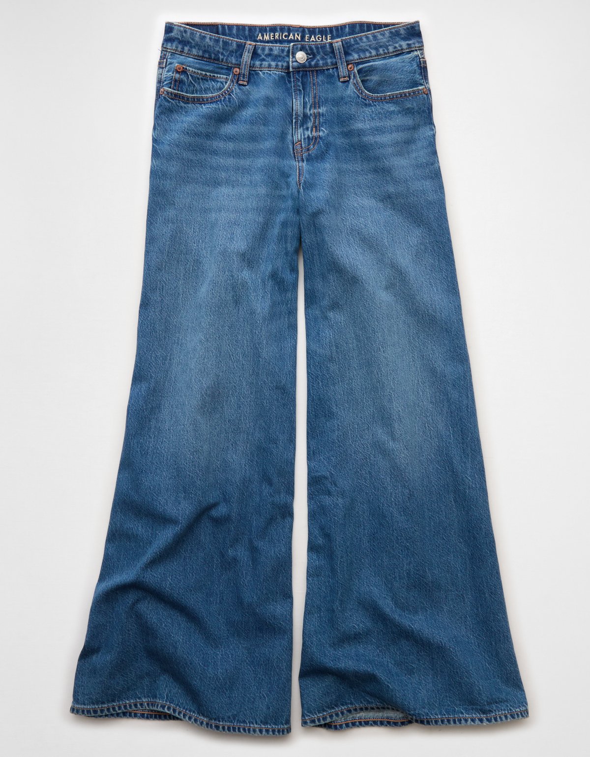 AE Dreamy Drape Strigid A-Line Fit Jean - image 3