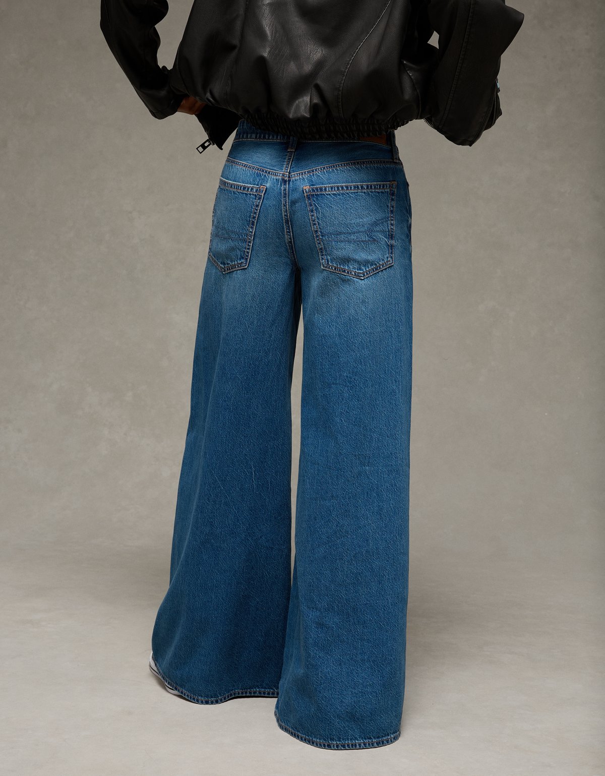 AE Dreamy Drape Strigid A-Line Fit Jean - image 2
