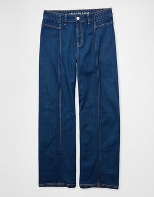 Ayu　 NL701DGY AE Dreamy Drape Low-Rise Ultra Wide-Leg Jean | American Eagle