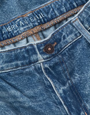 AE High-Waisted Printed Knit Baggy Jogger