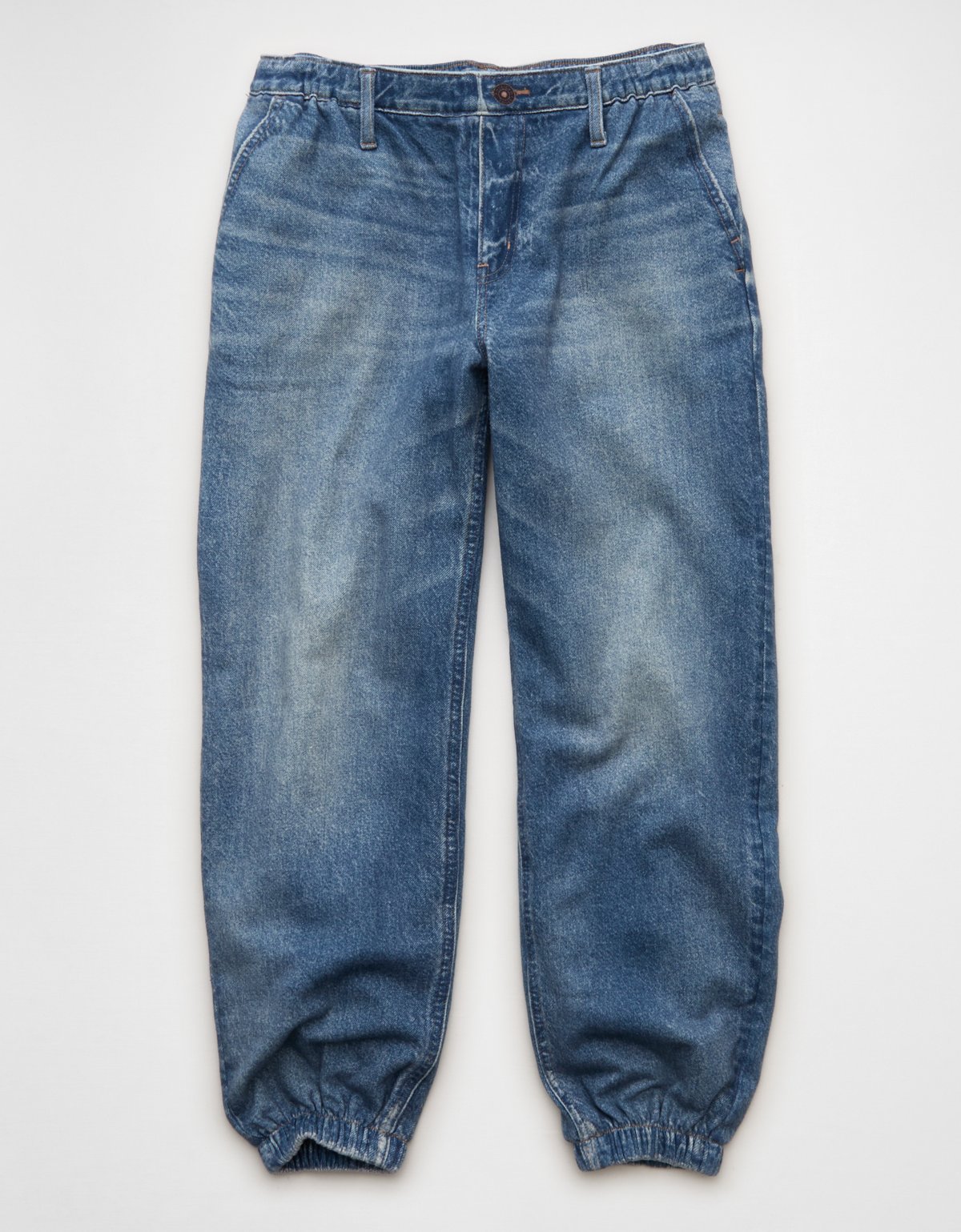 AE High-Waisted Printed Knit Baggy Jogger - image 3