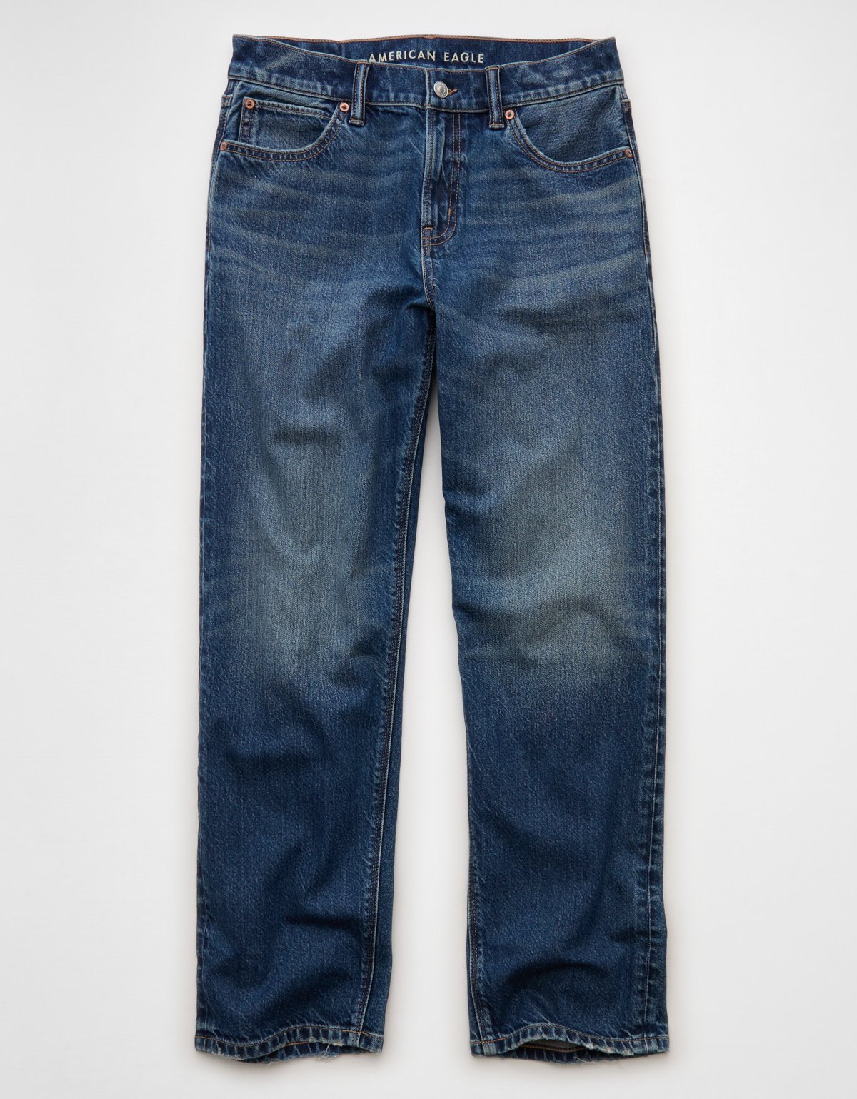 AE Strigid Low-Rise Baggy Straight Jean - image 3