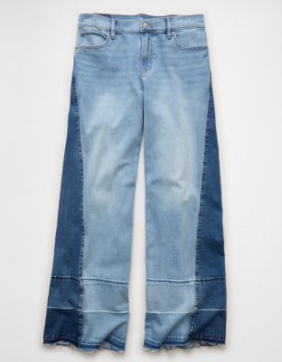 AE Dreamy Drape Stretch Low-Rise Baggy Ultra-Wide Leg Jean